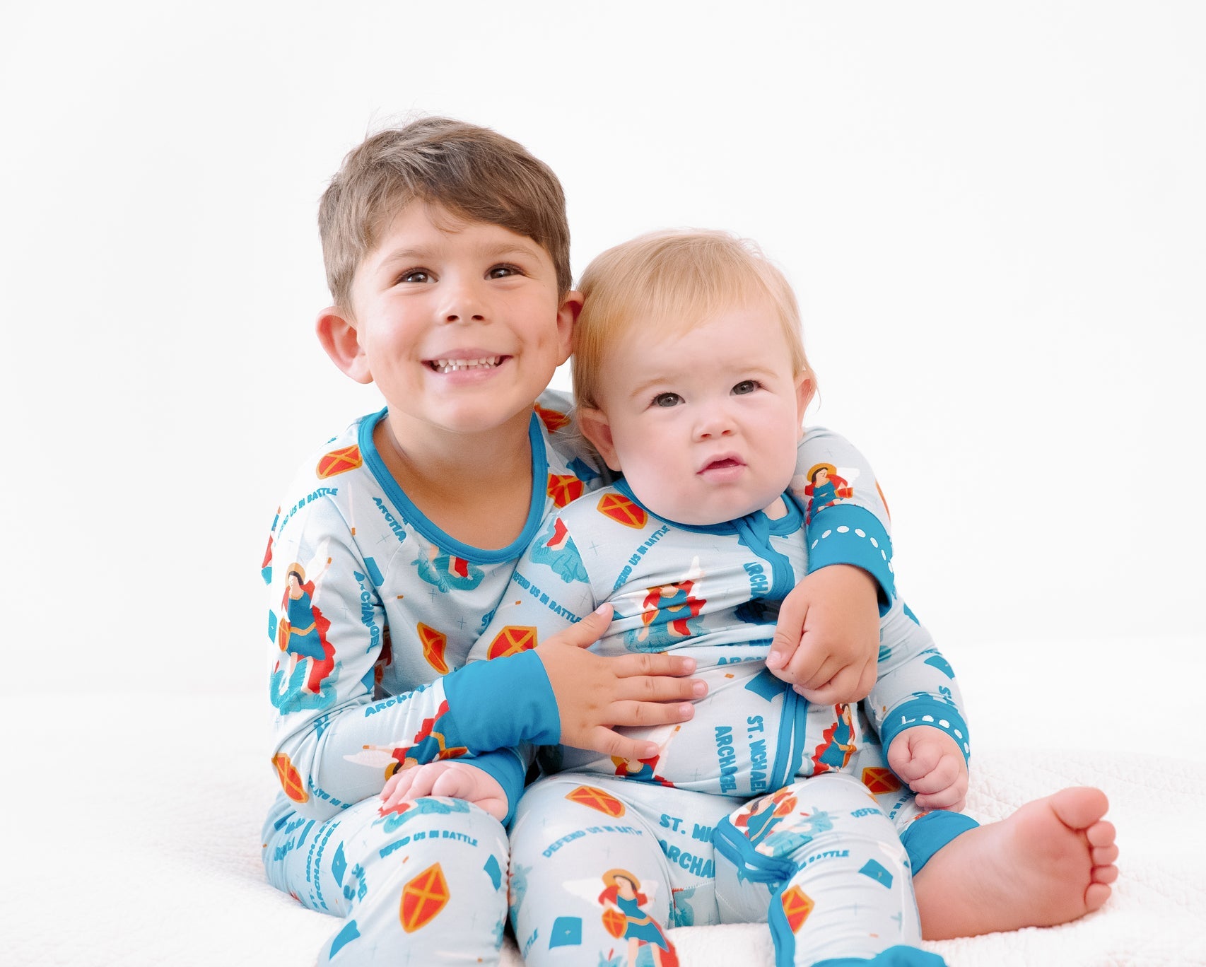 St Michael The Archangel Two Piece Kids Pajamas