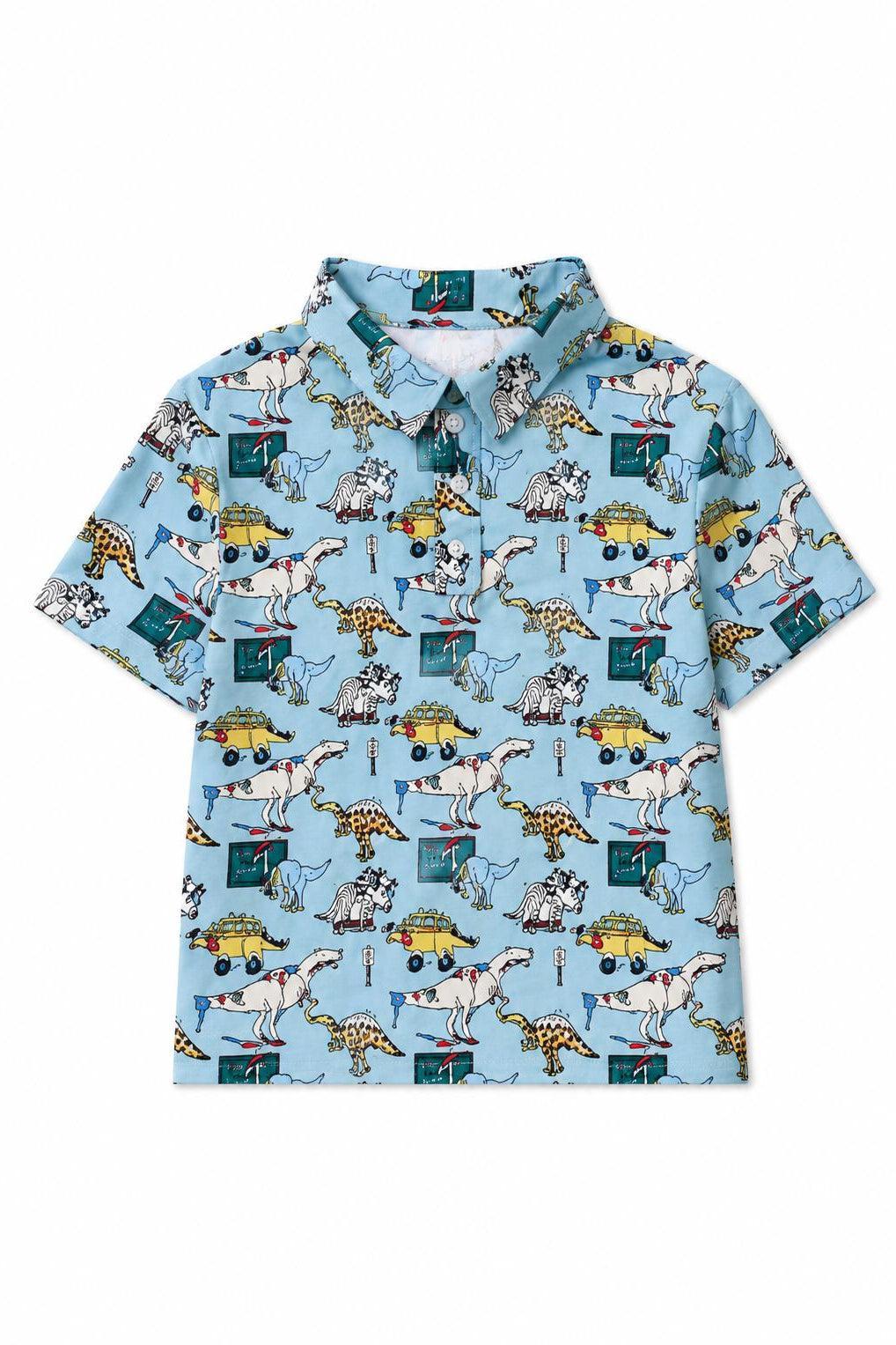 Boys Schoolyard Stomp S/s Polo