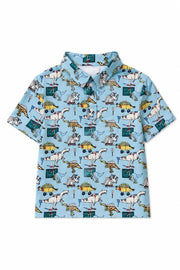 Boys Schoolyard Stomp S/s Polo