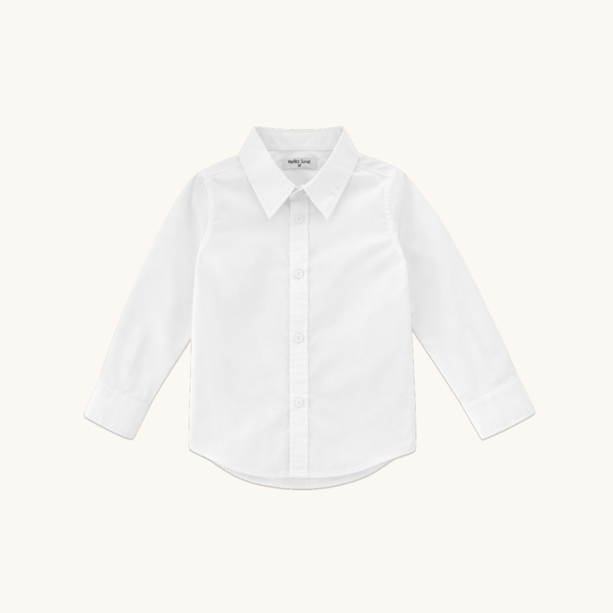 Boys' Button Down In White