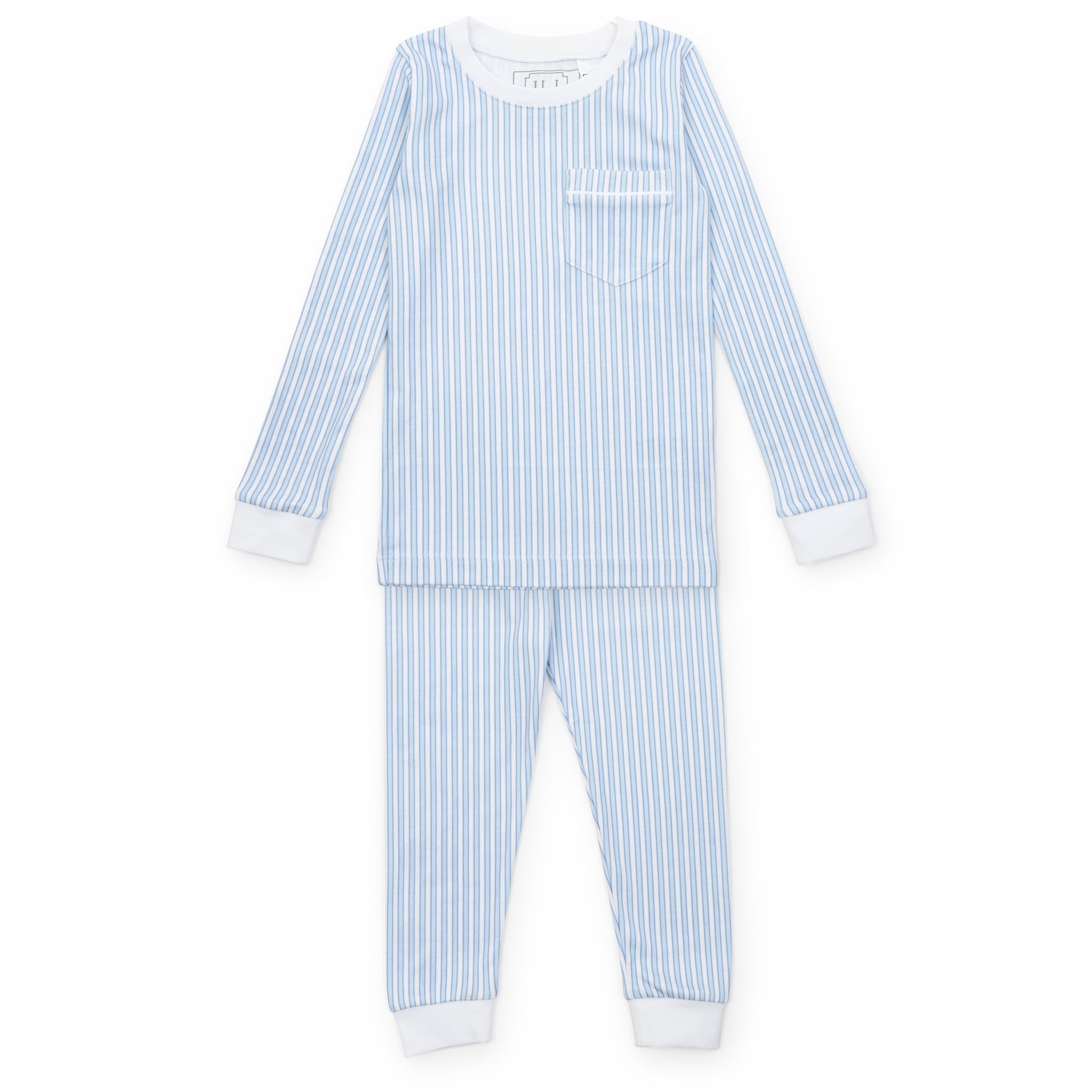 Bradford Boys’ Pima Cotton Pajama Pant Set - Classic Stripe