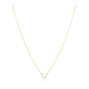 Bridgette Mini Horseshoe Necklace