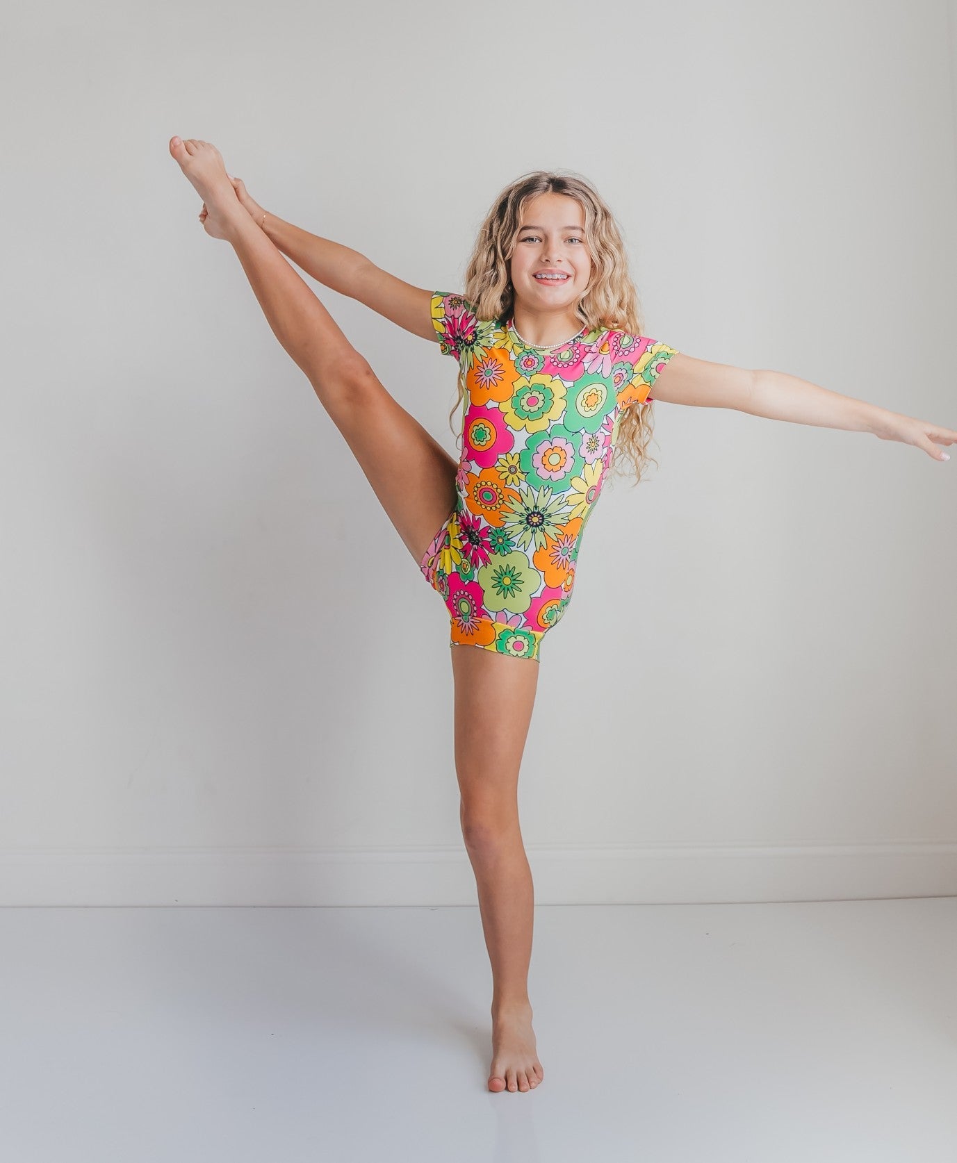 Bright Modern Shortie Leotard