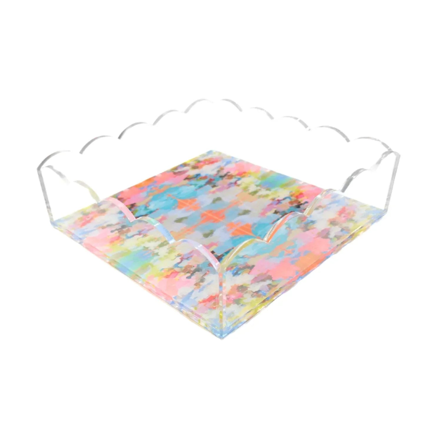 Brooks Avenue Scalloped Tray Small