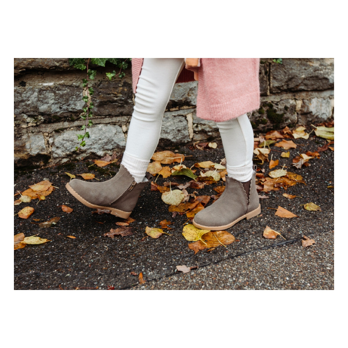 Nicola Scalloped Chelsea Boot