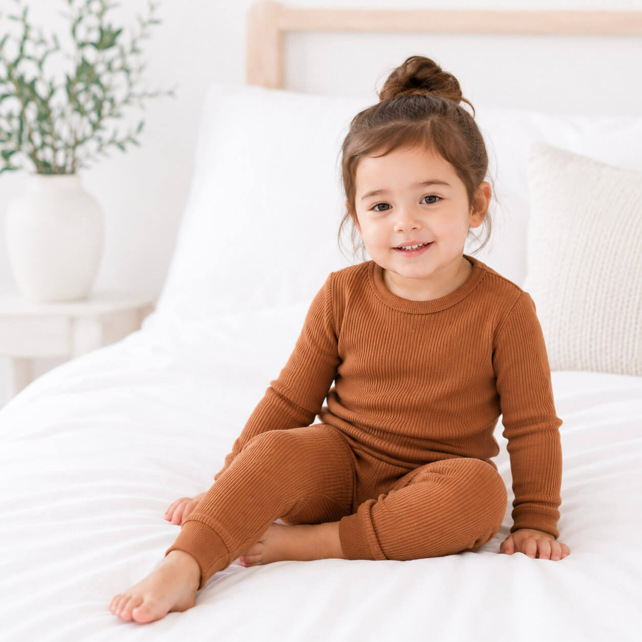 Organic Long-sleeve Pajama Set