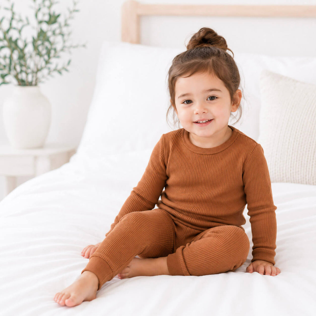 Organic Long-sleeve Pajama Set