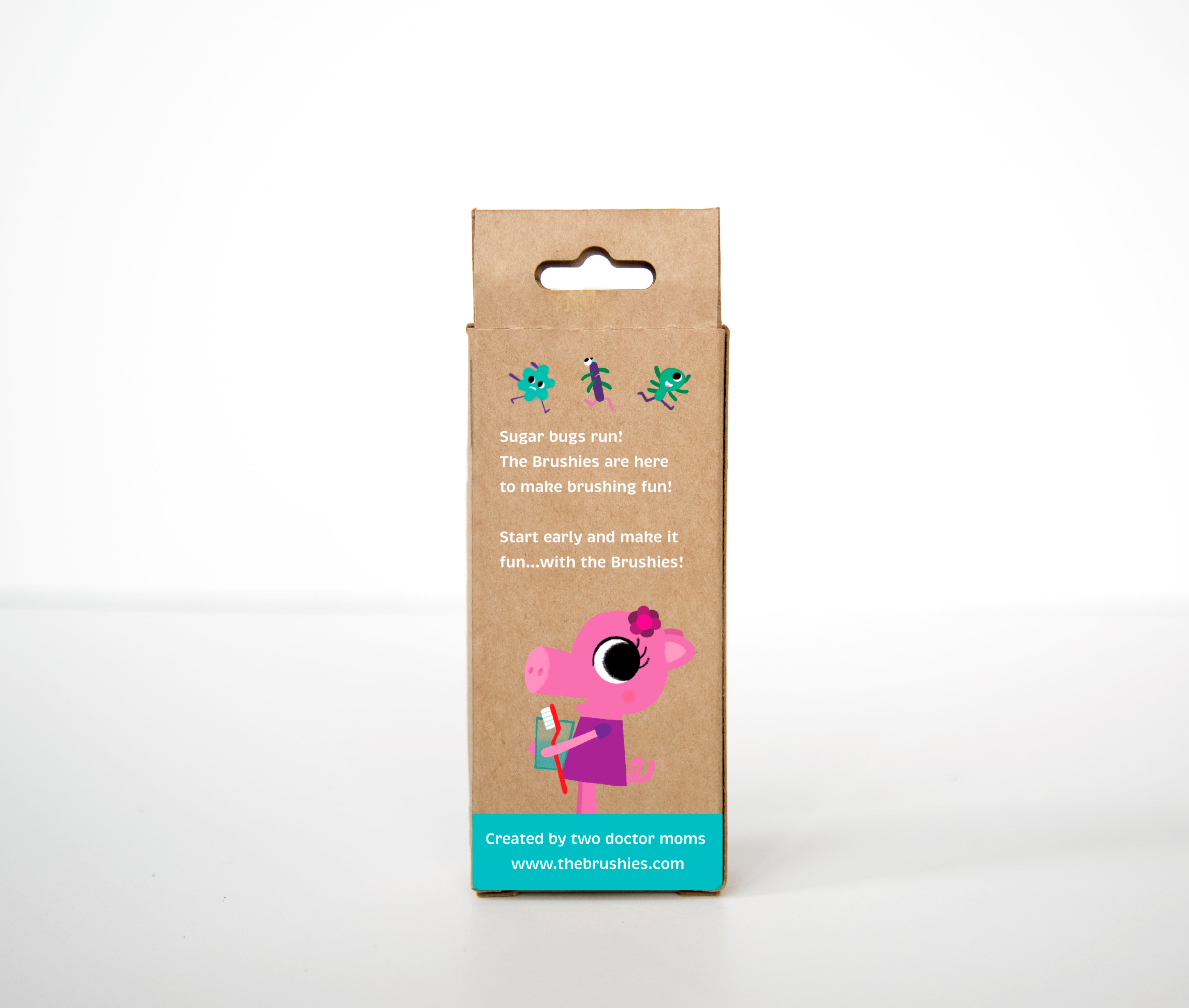 Pinkey The Pig Finger Toothbrush