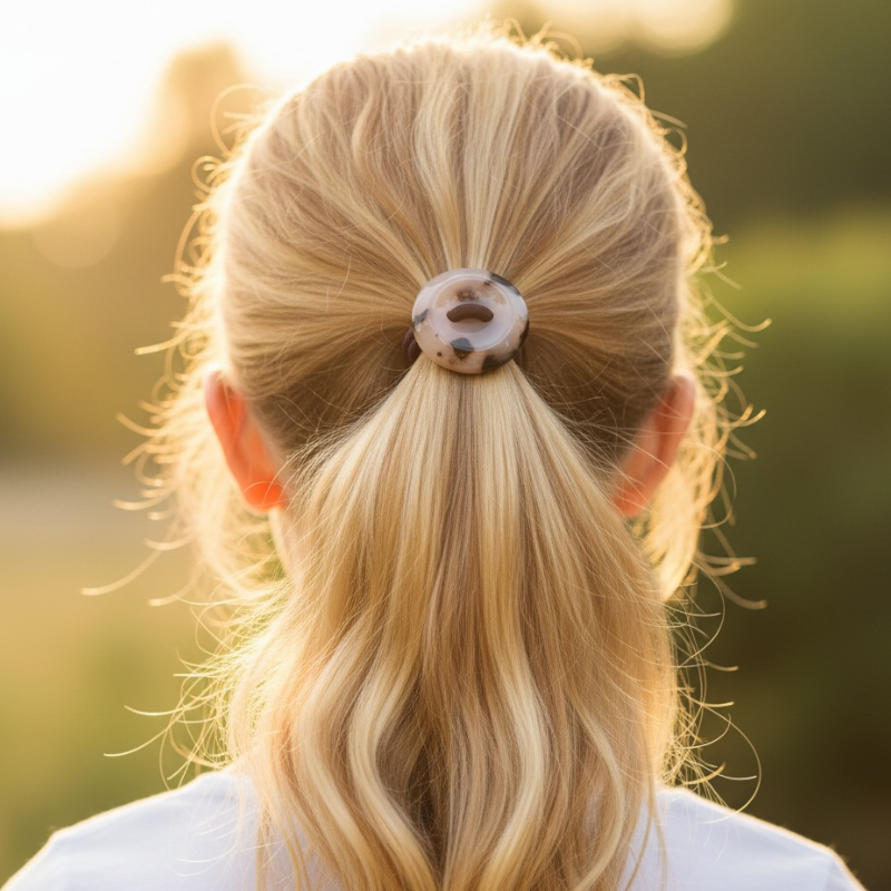 Bubble Button Hair Ties