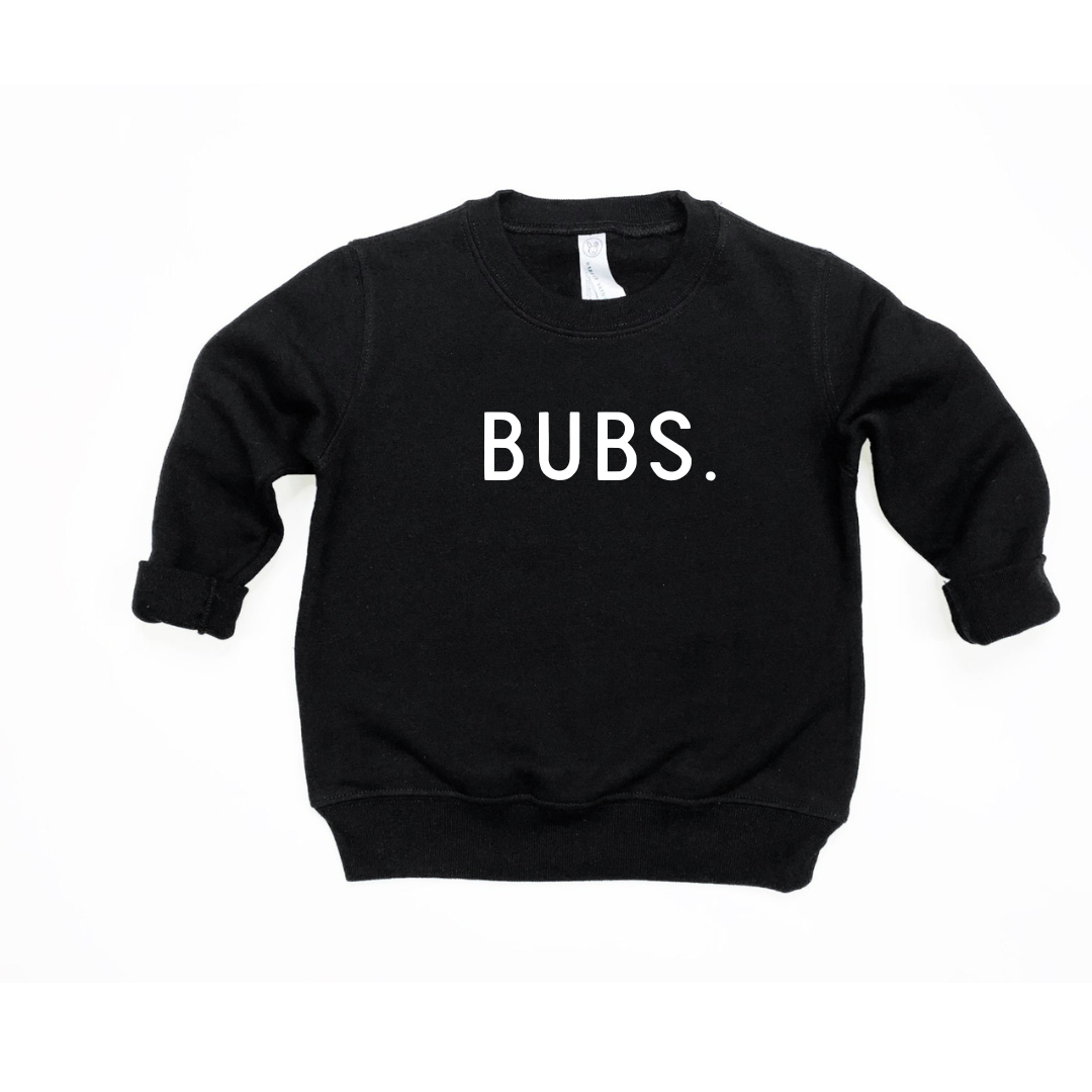 Bubs. Pullover Sweatshirt
