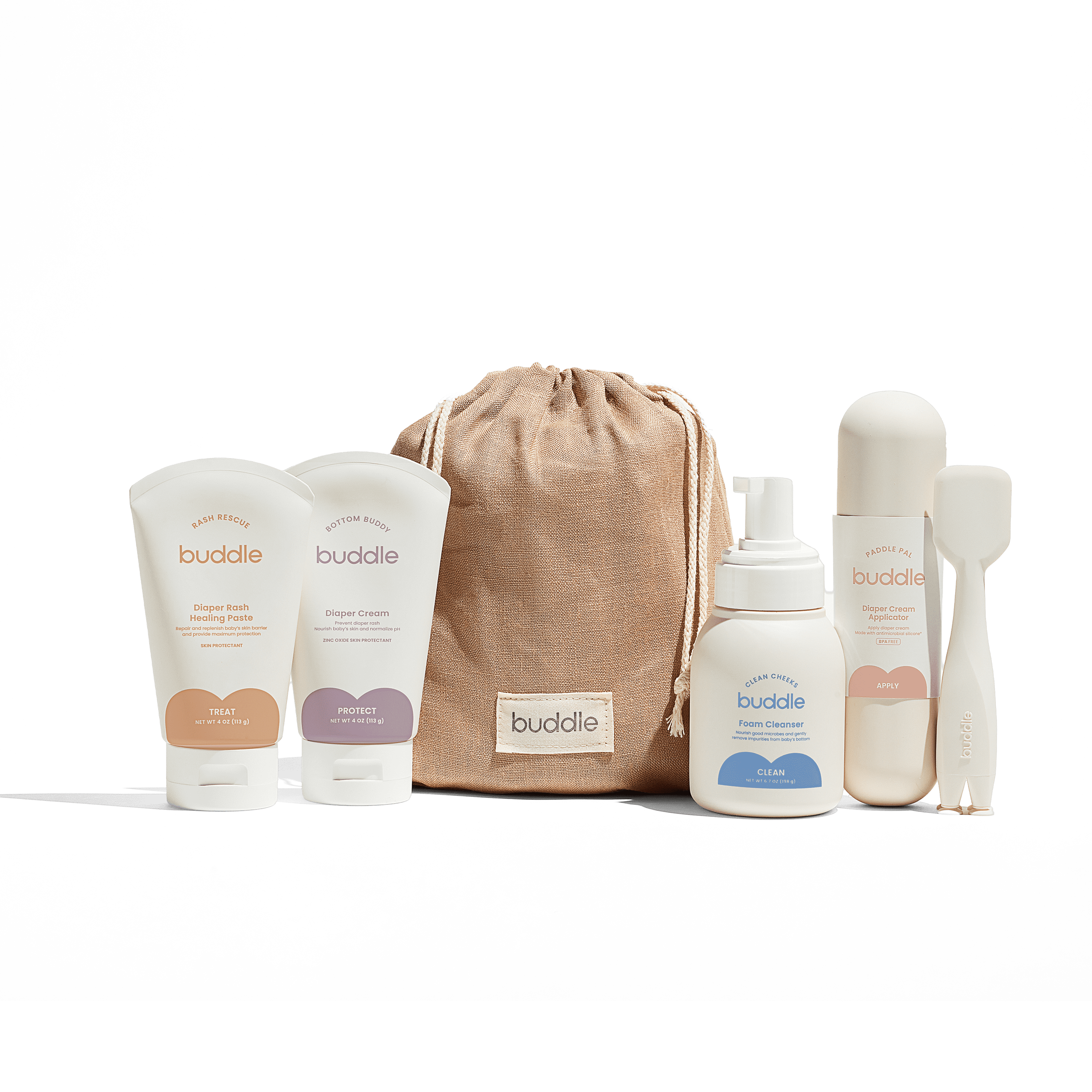 Buddle Diaper Rash System Essentials Kit