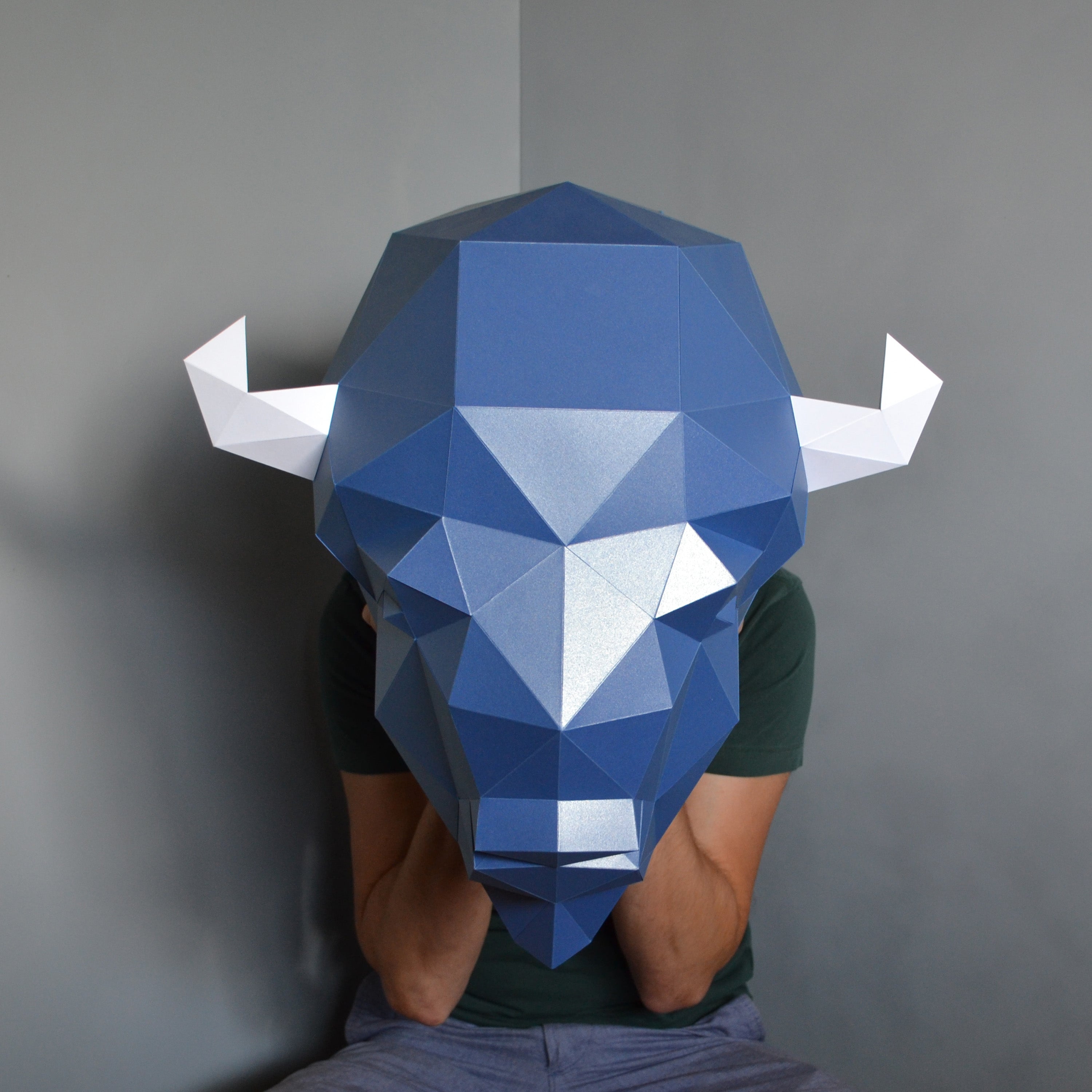 Gabriel The Buffalo | Diy Paper Craft Animal Kit