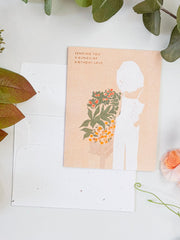 Bunch Of Love - Seeded Birthday Card