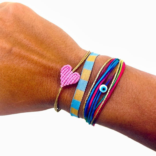 Duo Color String Bracelet