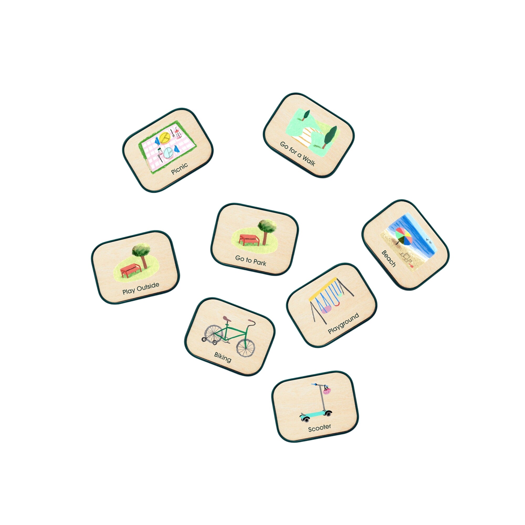 Activity Tiles—outdoor Adventure Bundle