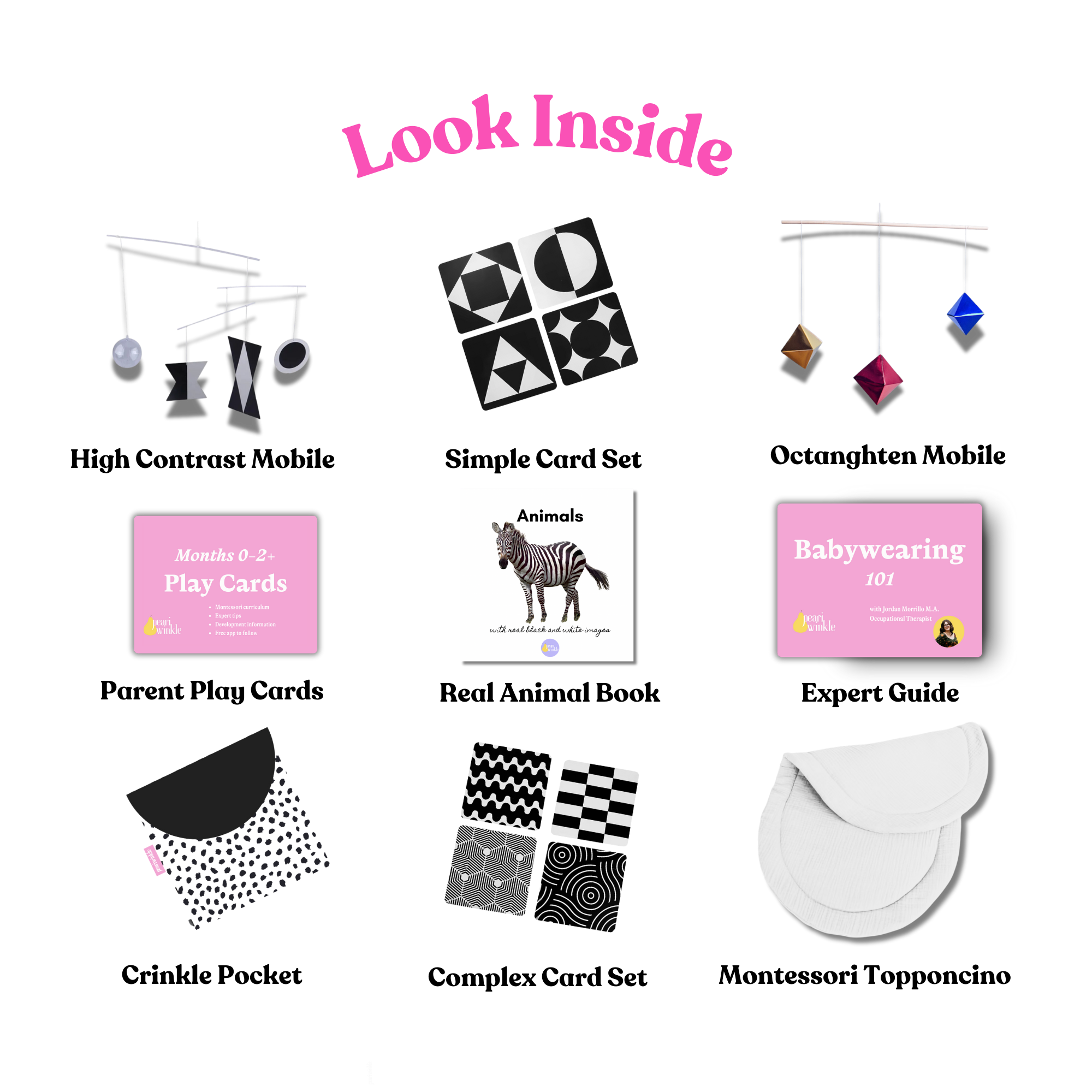 Montessori Newborn Starter Play Box