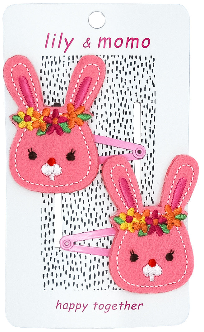 Bunnnies Hair Clips