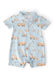 Bunny Builders Polo Shorty One-piece