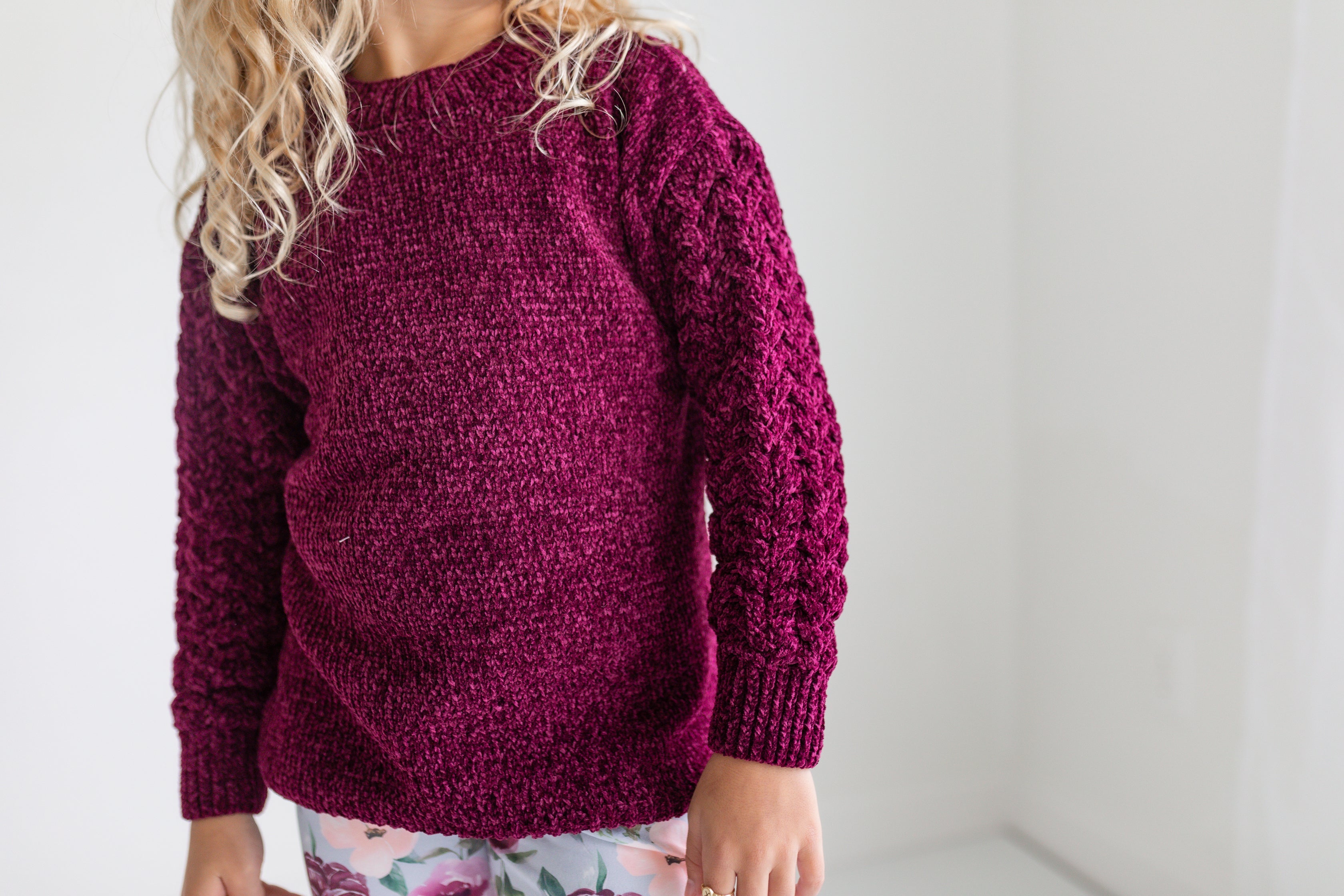Plum Floral Sage Set