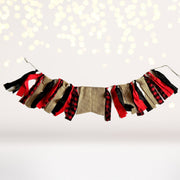 Buffalo Plaid Party Banner- Lumberjack Plaid Decor