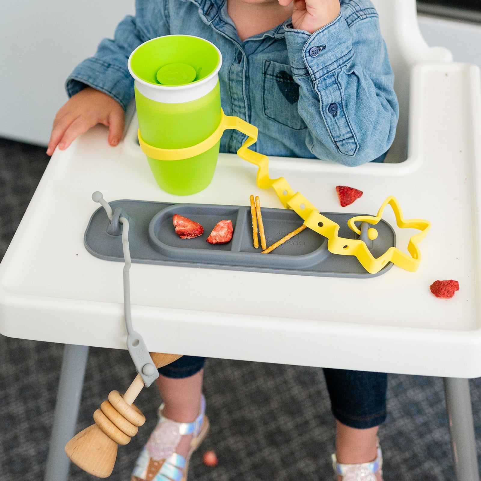 Busy Baby Mini Mat With Toy Straps