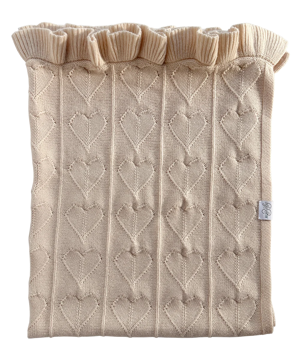 Little Love Baby Blanket - Butter Cream