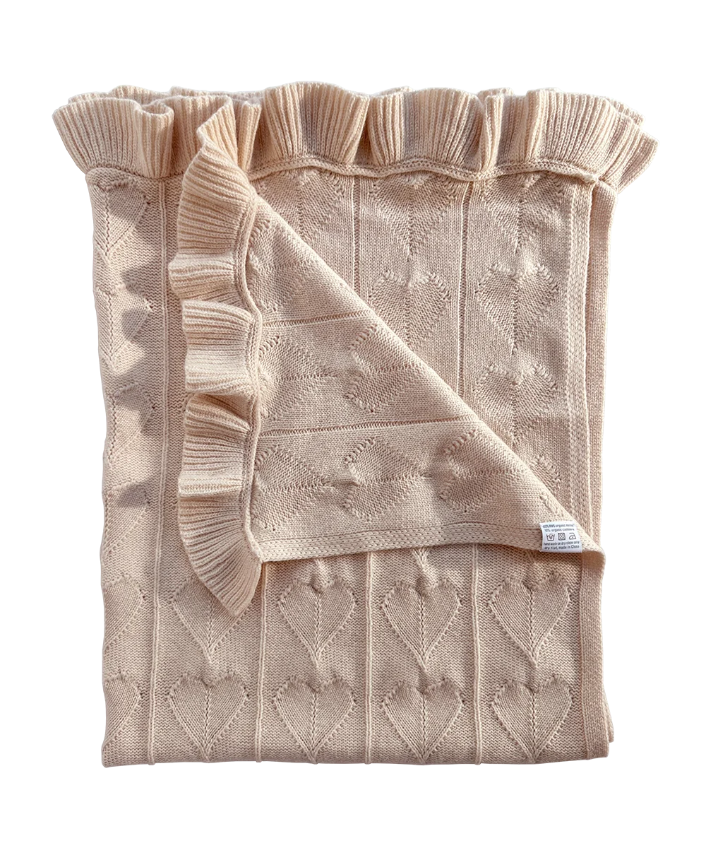 Cashmere Cloud Baby Blanket Gift Set - Butter Cream