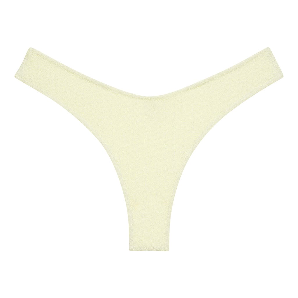 Buttercream Rib Lulu (zig-zag Stitch) Bikini Bottom