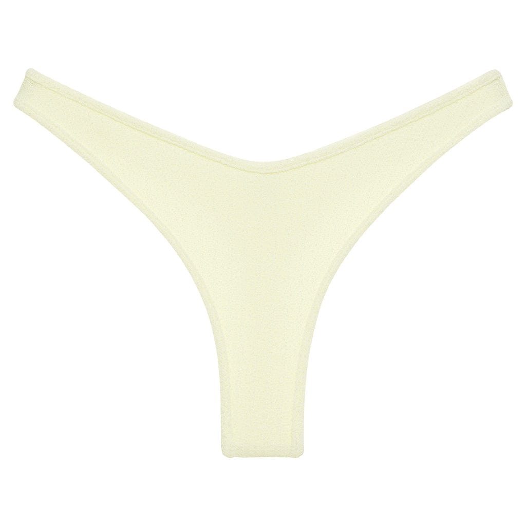 Buttercream Rib Binded Thong Bikini Bottom