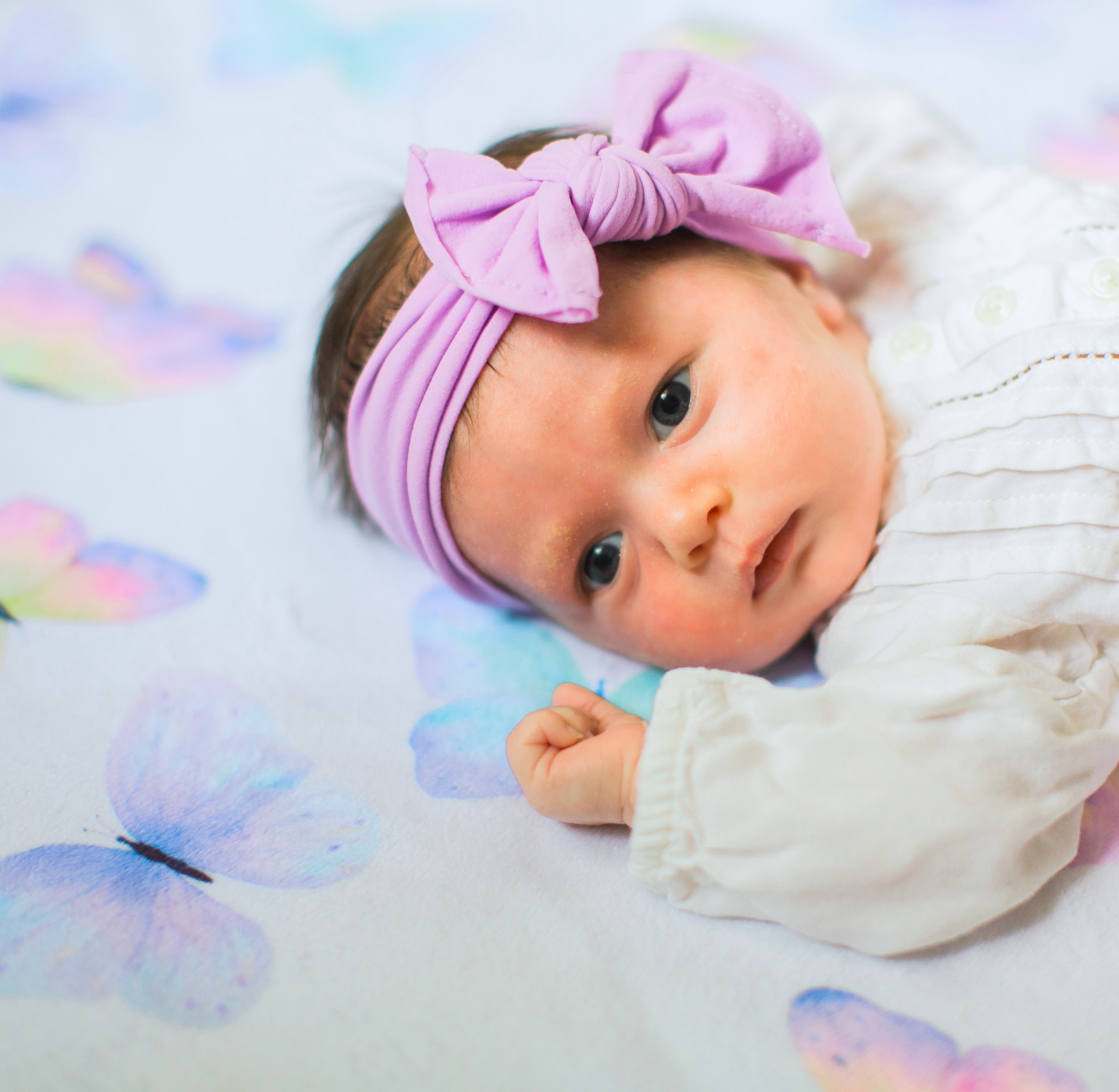 Butterfly Minky Baby Blanket