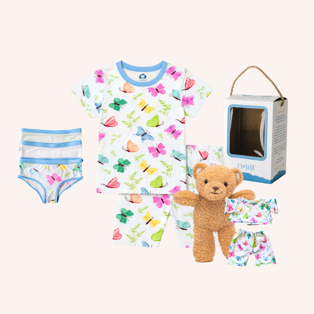 Blossoming Butterfly Short Sleeve Bundle