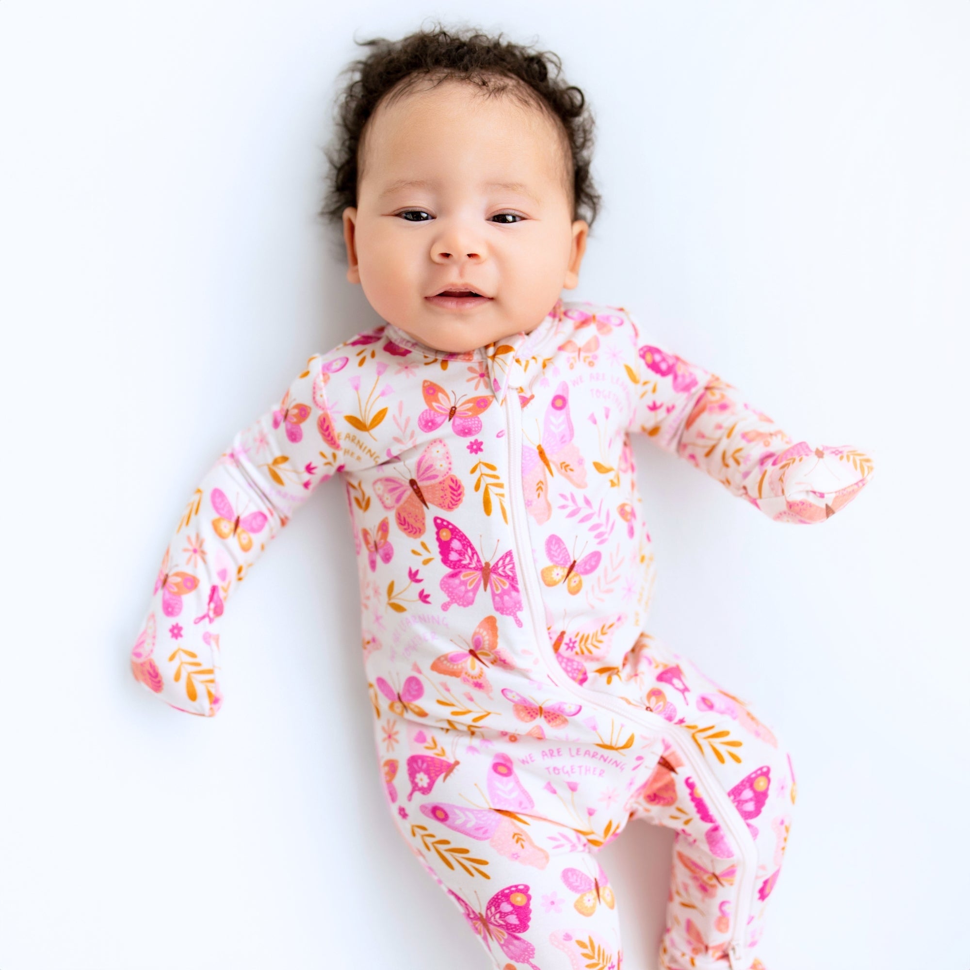 The Second-skin Footie | Butterfly Smoochies | "we're Learning Together"