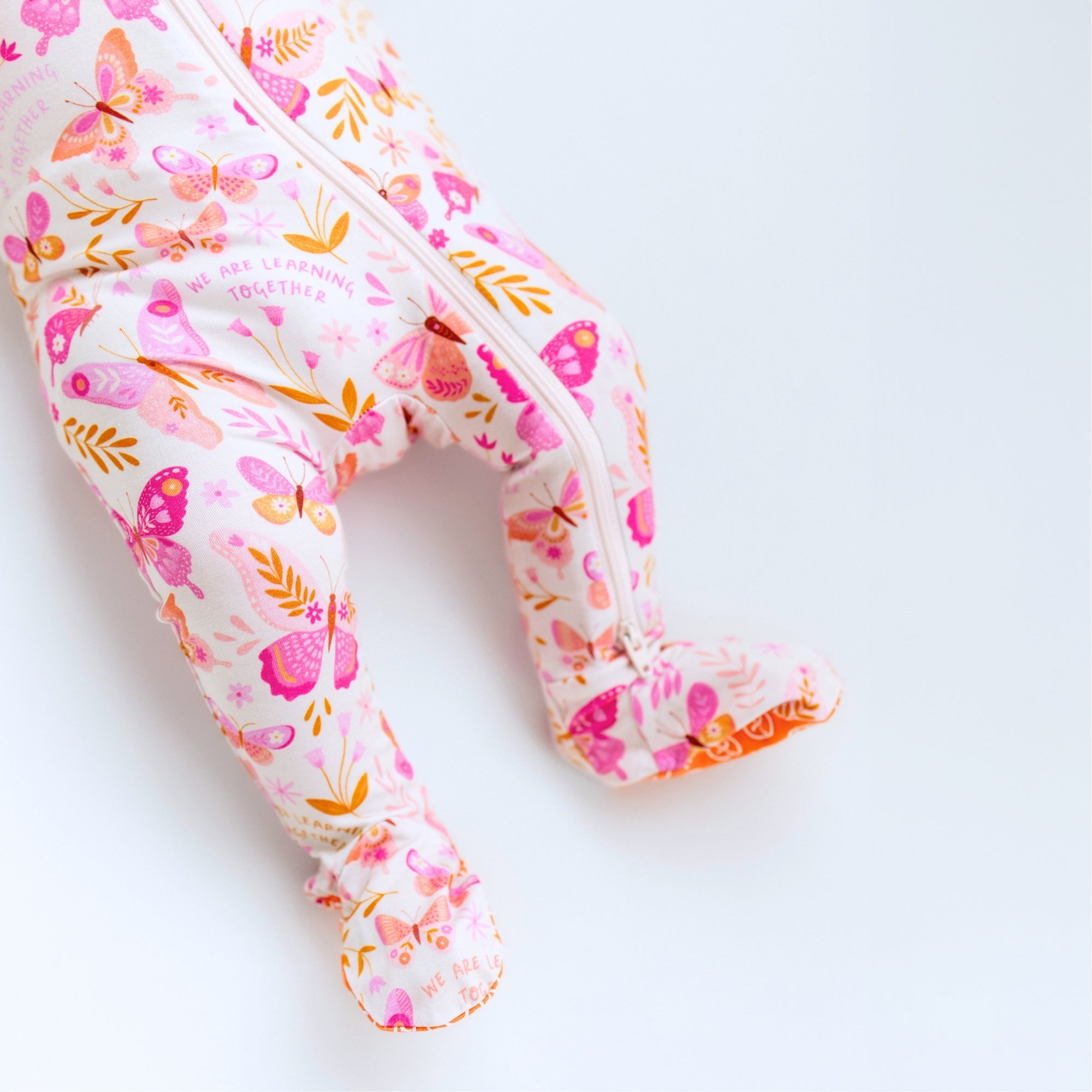 The Second-skin Footie | Butterfly Smoochies | "we're Learning Together"