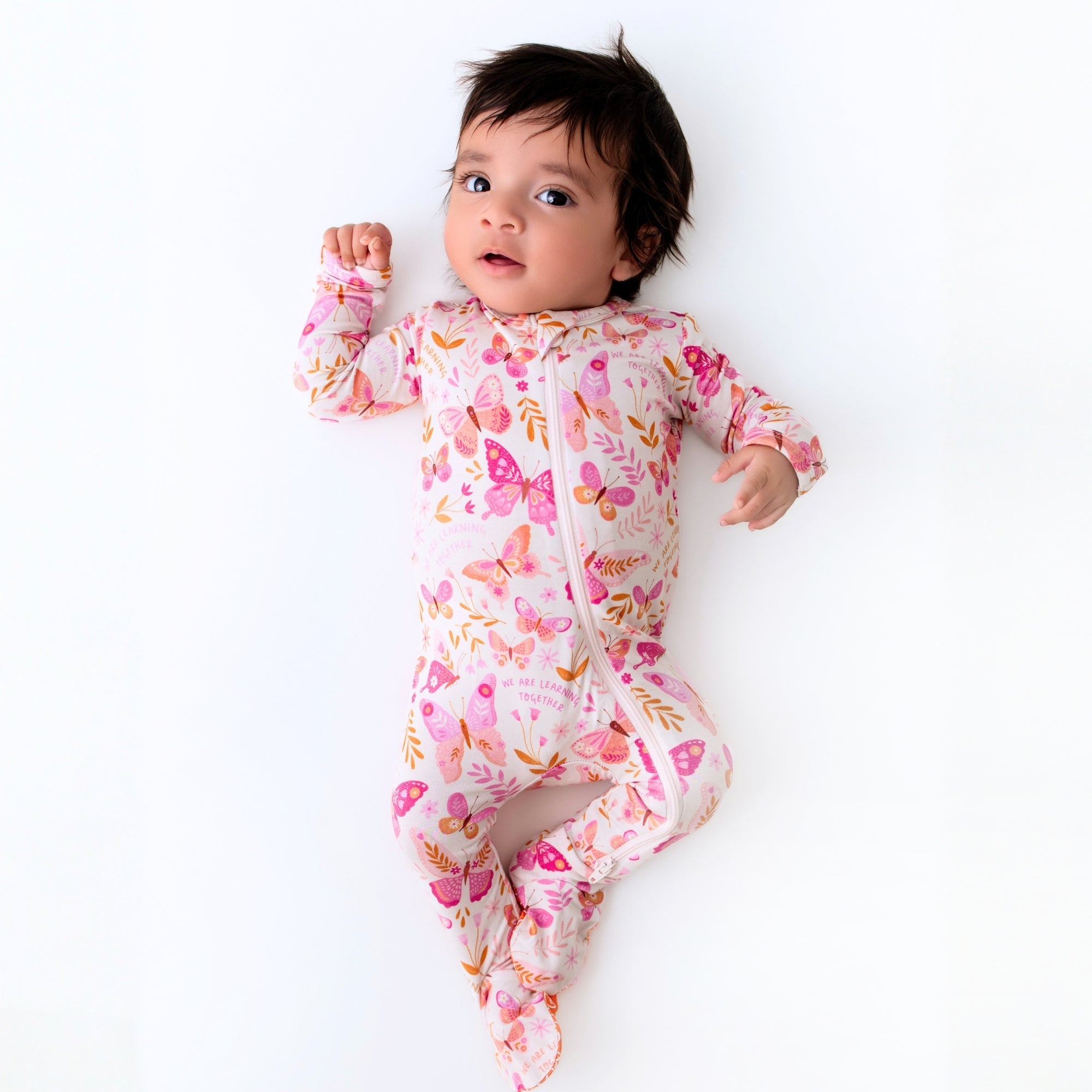The Second-skin Footie | Butterfly Smoochies | "we're Learning Together"