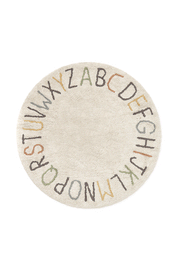 Washable Play Rug Abc Color And Letters