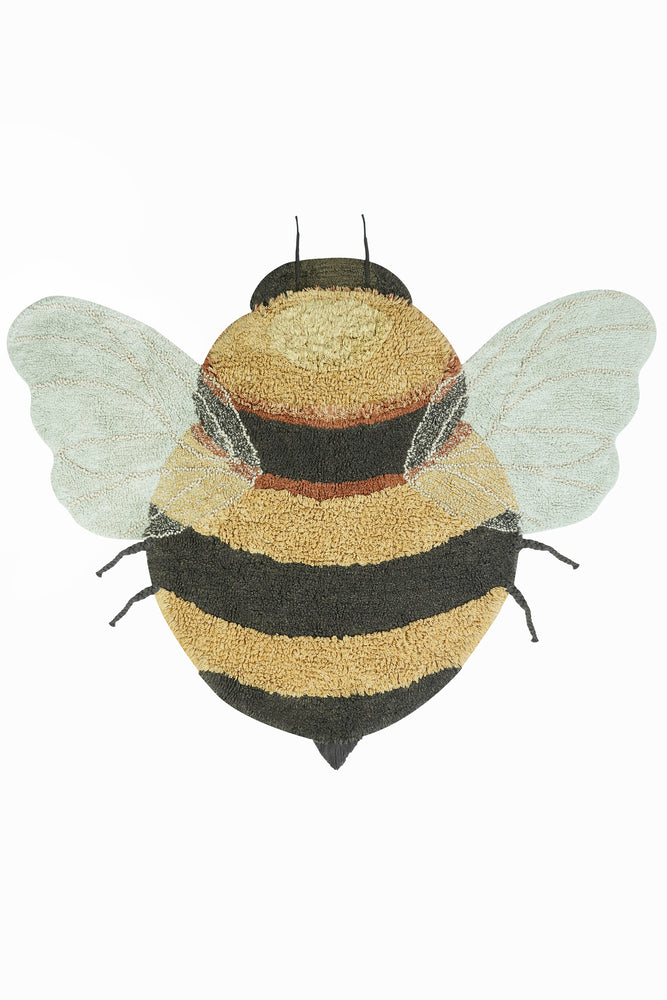 WASHABLE COTTON RUG BEE  - Planet Bee
