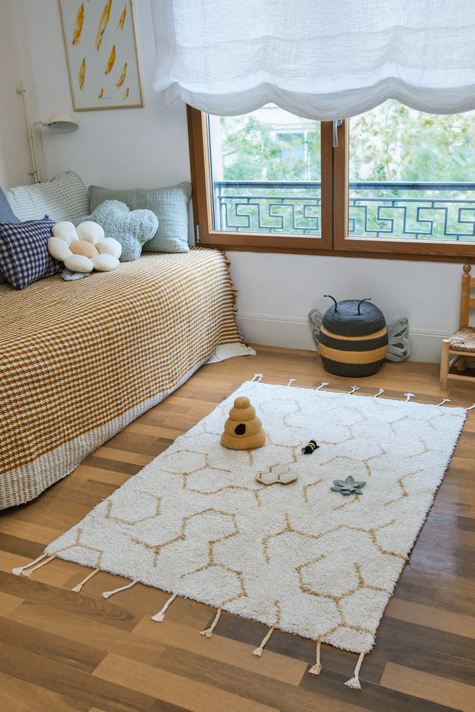 WASHABLE PLAY RUG POLLINATION  - Planet Bee