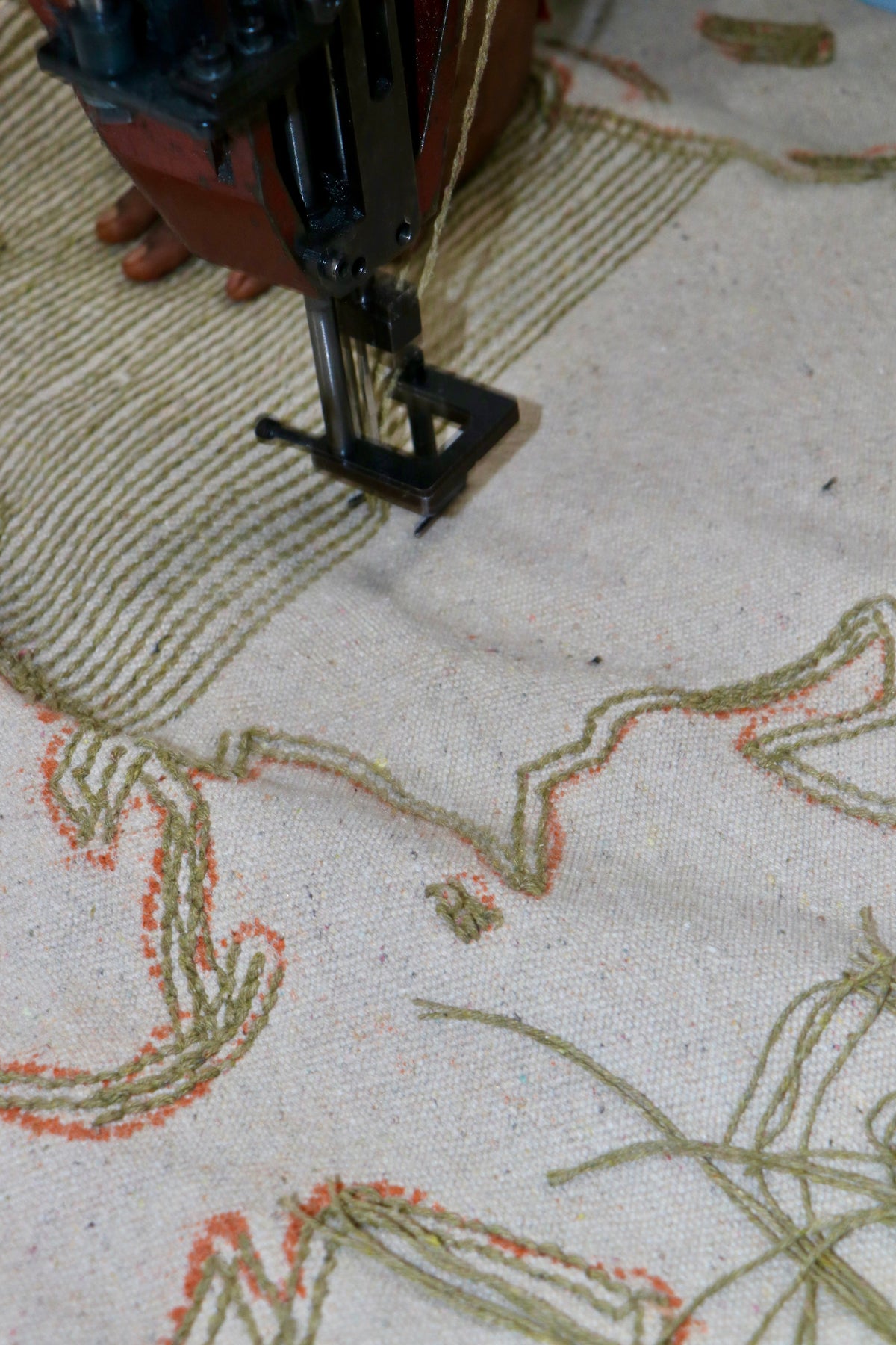 Rugcycled Washable Rug World Map