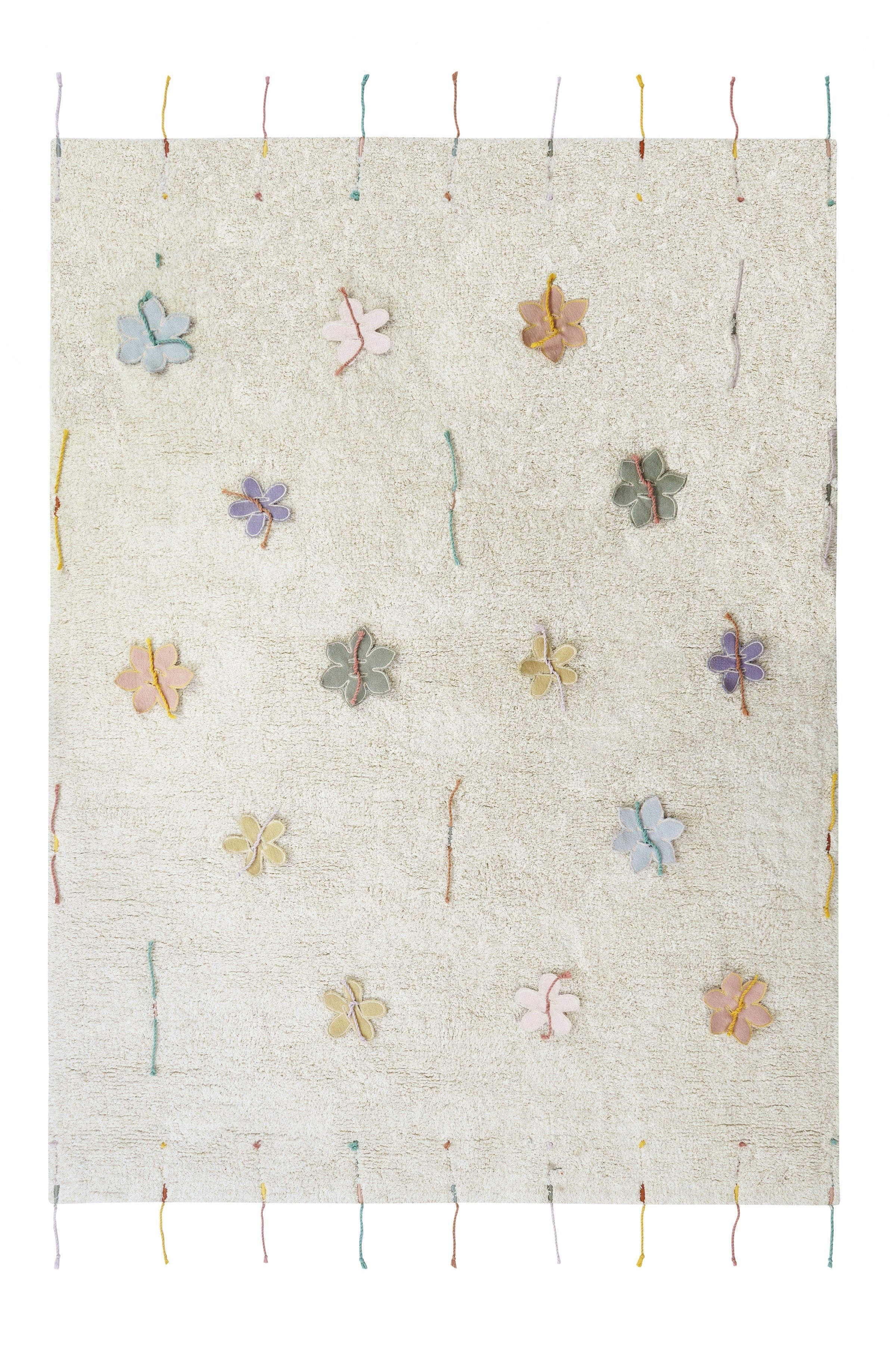 WASHABLE PLAY RUG WILDFLOWERS  - Planet Bee