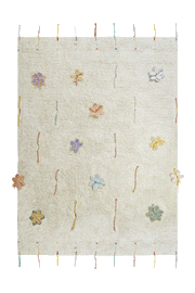 WASHABLE PLAY RUG WILDFLOWERS  - Planet Bee