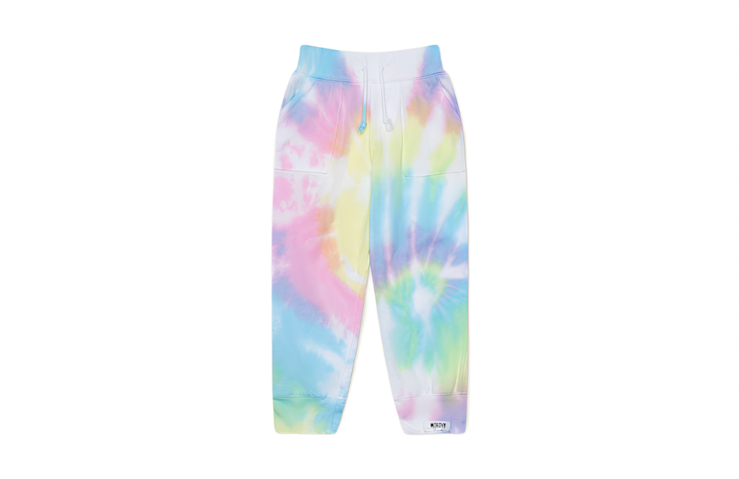 Kids Lightweight Tie Dye Joggers In Pastel