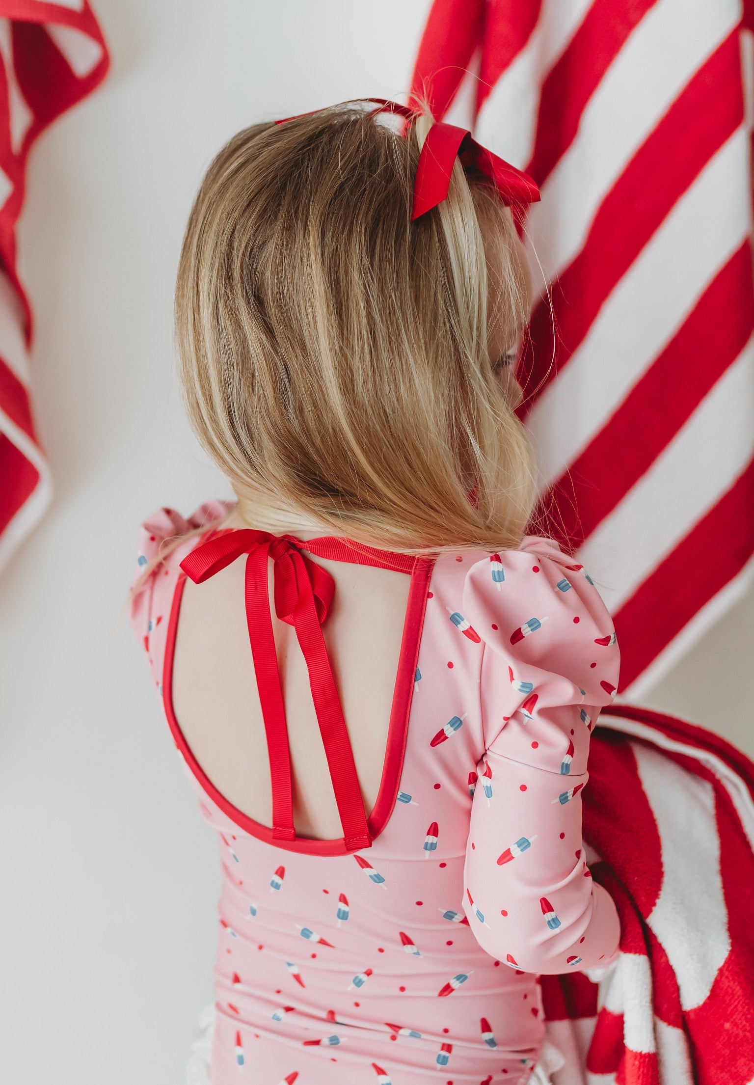 *preorder* Long Sleeve Rashguard - Pink Patriot Pop