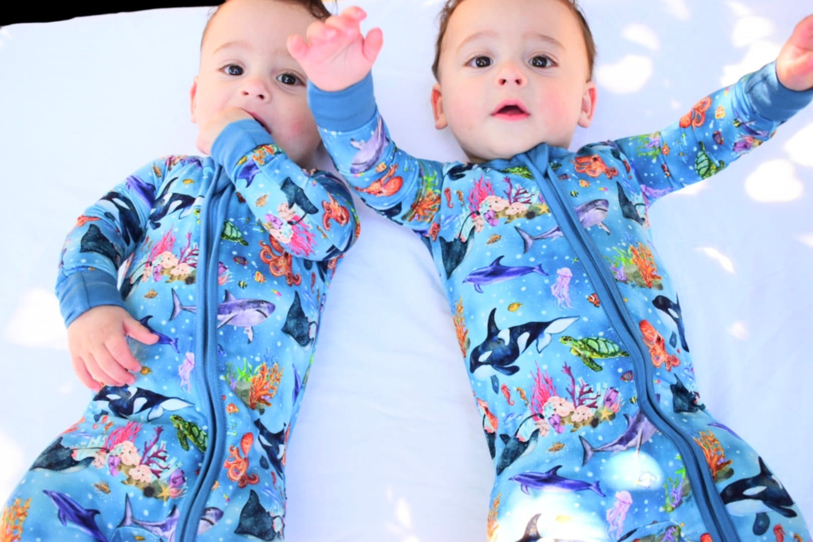 Sleepy Seas Convertible Footie