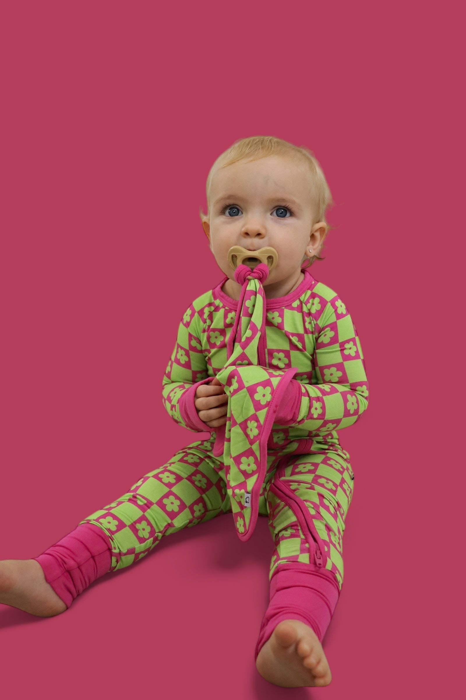 Wild Daisy Checkers Dream Lovey