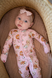 Frozen Magic (convertible Zip Footies)