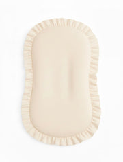 Cream Ruffle Baby Lounger Cover