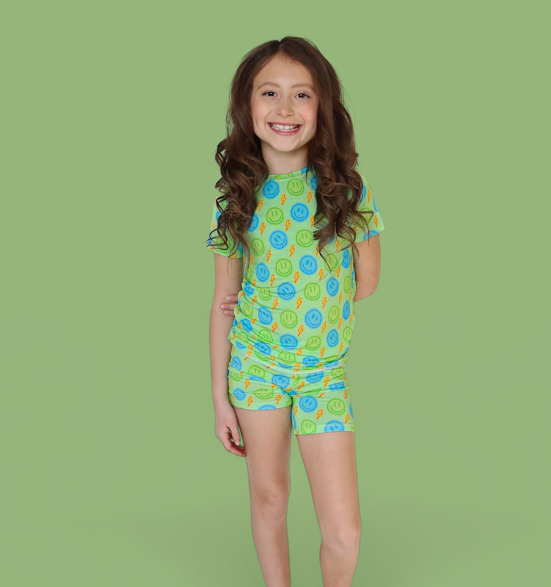 Neon Smiles Dream Short Set