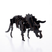Black 3d Triceratops Diy Kit