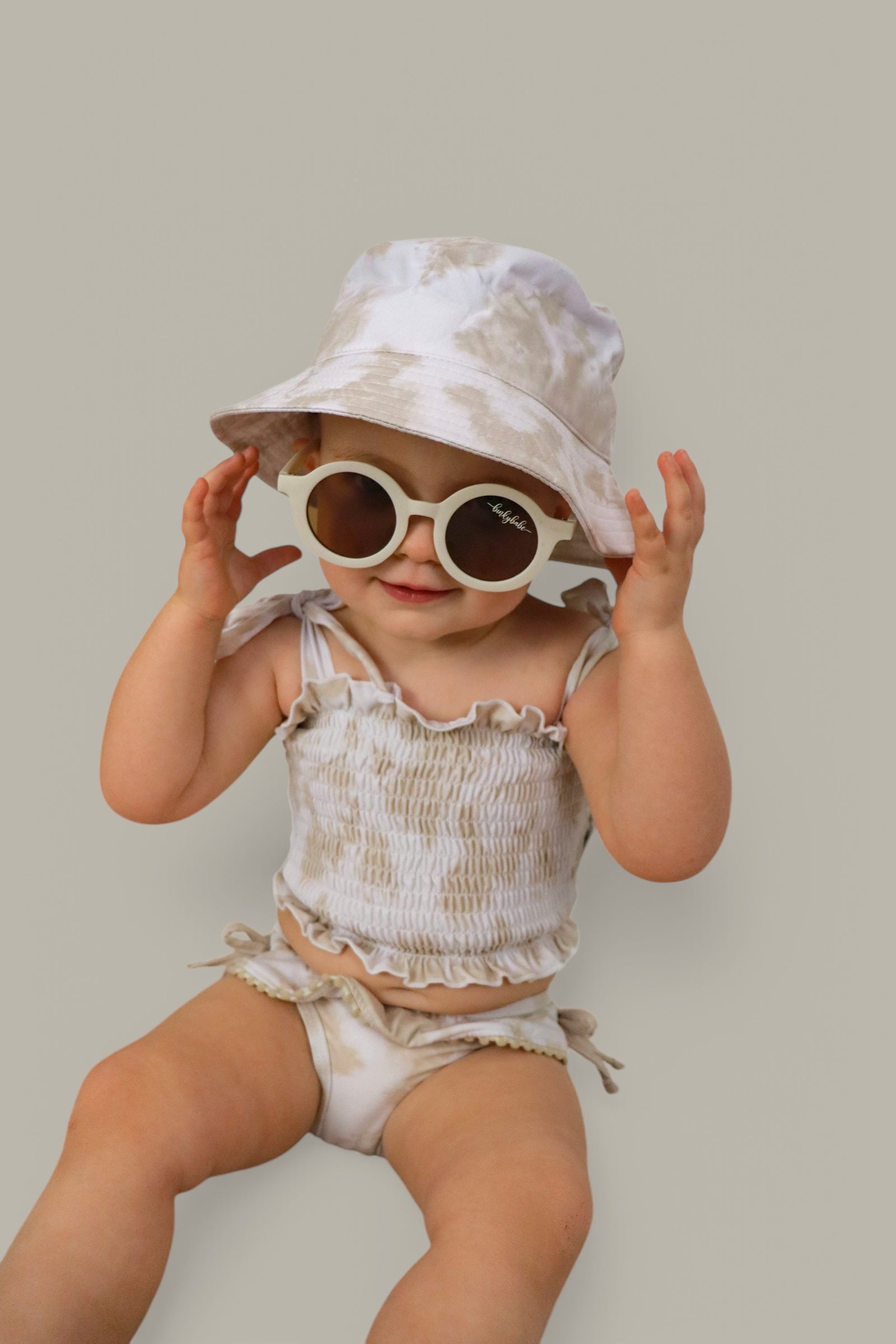 Sandy Shores Dream Smocked Two Piece Swim Suit