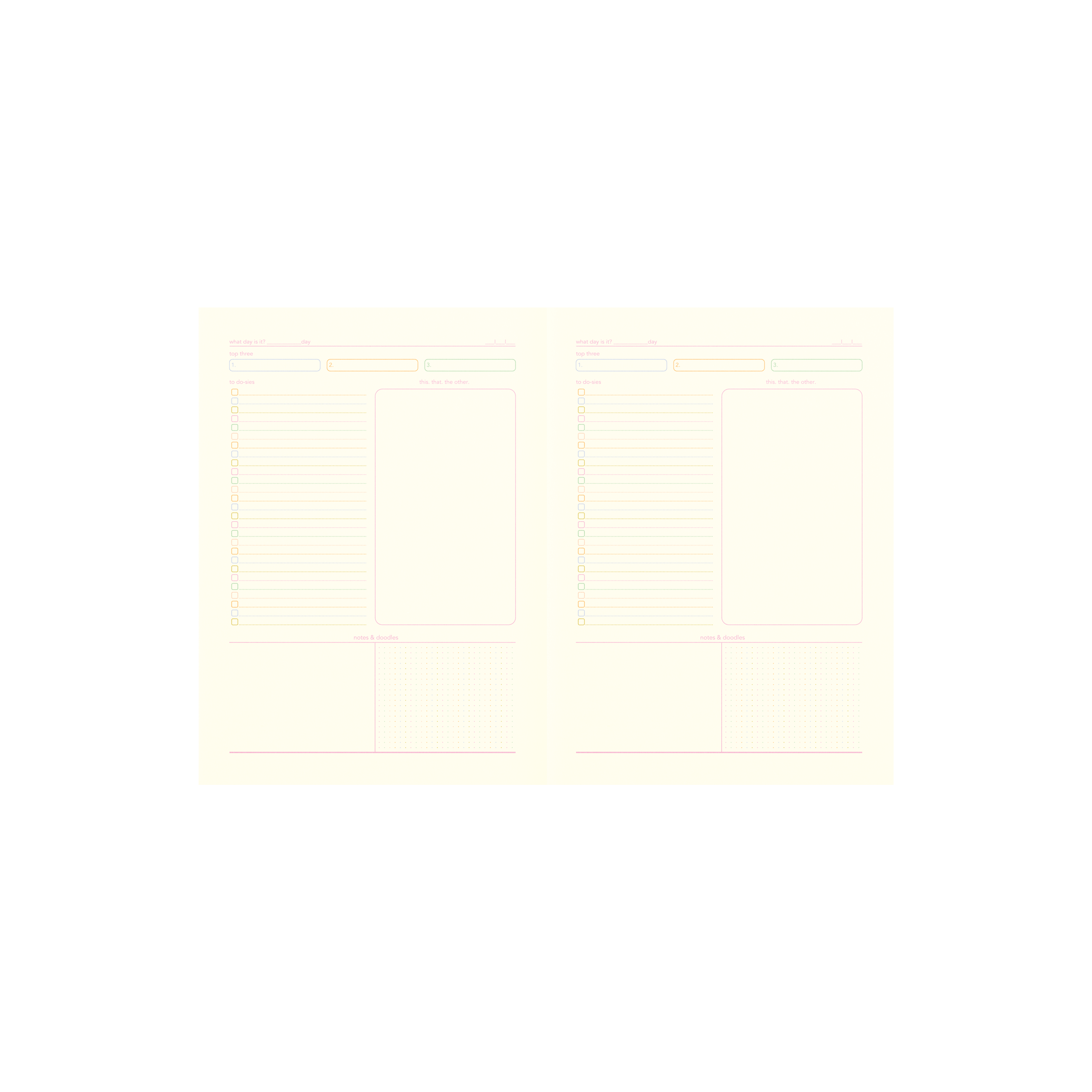 Sunset Scallop Notebook